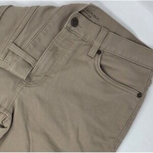 Banana Republic Travel‎ Jean Pants Mens 30x32 Brown Khaki Slim Fit Stretch